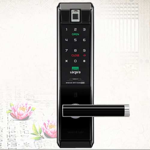 Khóa vân tay LOCPRO K300F (Đen Bạc)