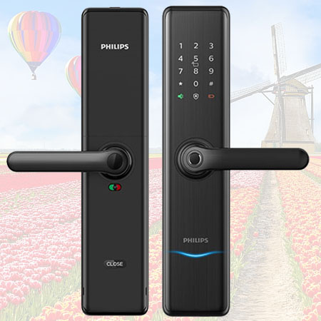 Khóa cửa vân tay Philips 7300