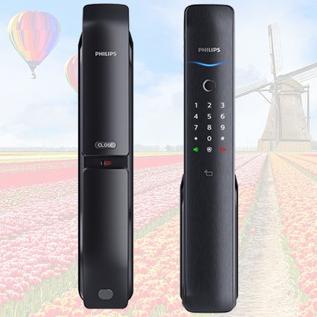 Khóa cửa vân tay Philips 9200