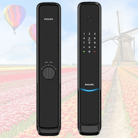 Khóa cửa vân tay Philips 9300