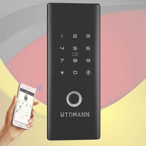 Khóa điện tử Widmann R22 (Vân tay, Thẻ từ, Mã Số, App)