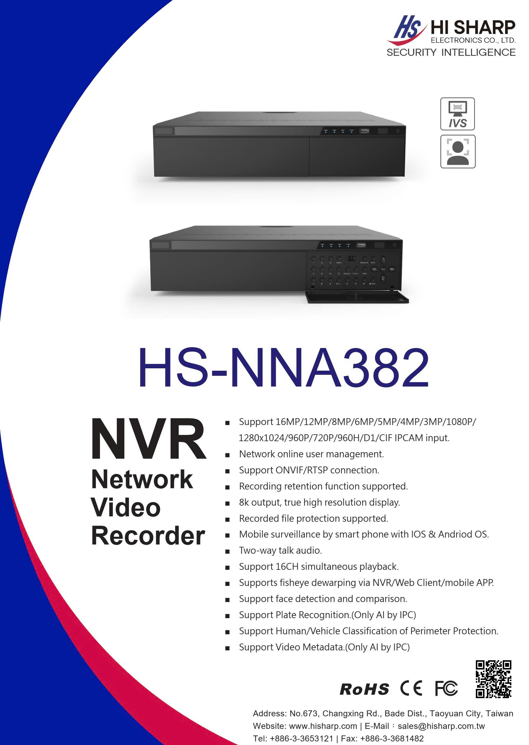 Đầu ghi hình Hisharp